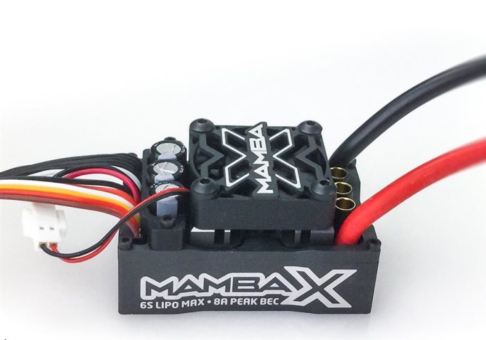 Mamba X,  Sensored, 25.2V WP Esc, 8A Peak Bec, Datalogging - Image 1