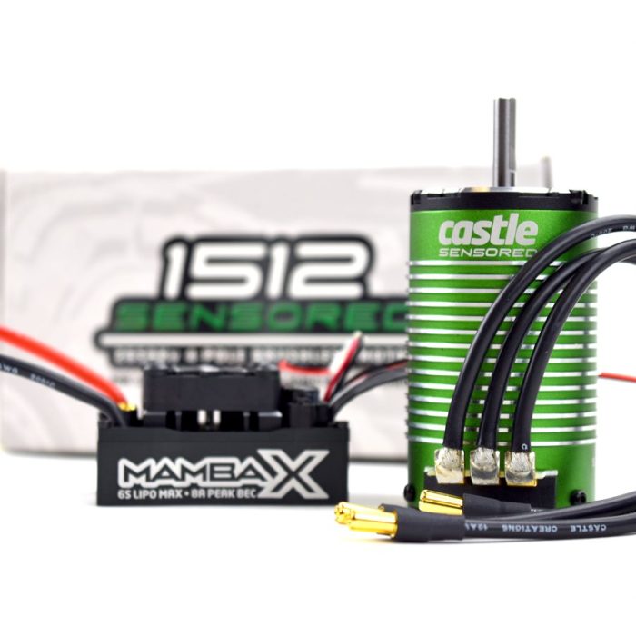 MAMBA X, 25.2V WP ESC w/1512-1800kV SENSORED E-BUGGY COMBO - Image 1