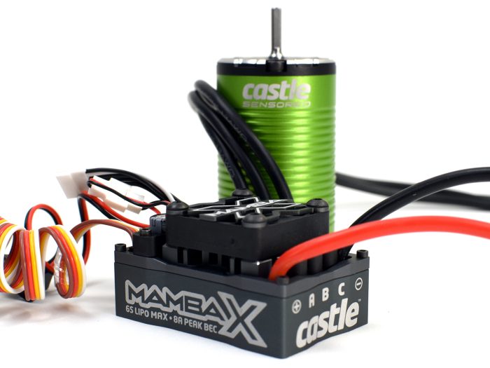 MAMBA X SCT,√Ç¬† SENSORED, 25.2V WP ESC w/1412-3200KV COMBO - Image 1