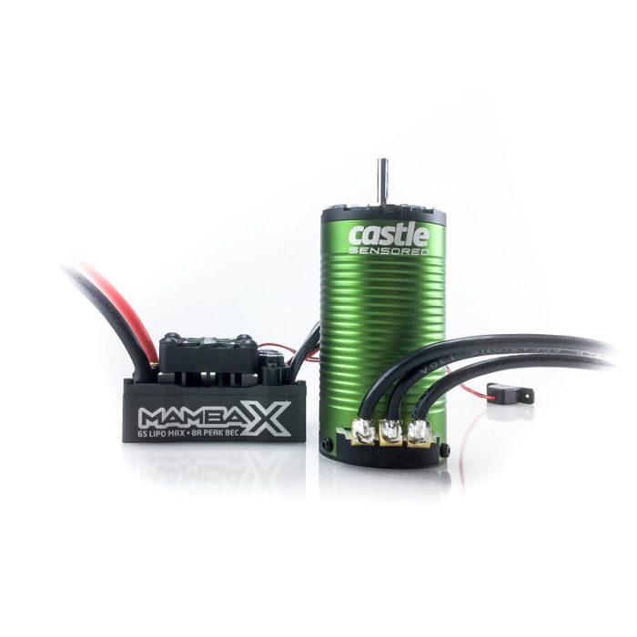Mamba X SCT,  Sensored, 25.2V WP Esc & 1415-2400kV Combo - Image 1