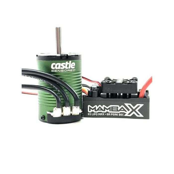 Mamba X SCT Pro,  Sensored, 25.2V WP Esc & 1410-3800kV 5mm C - Image 1