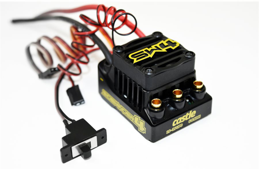 Sidewinder 4 Sidewinder 4, 2-3S, 2A BEC, WP Sensorless ESC - Image 1
