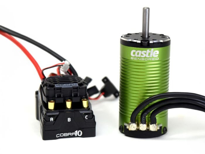 COBRA 10,¬†6S MAX, 8A PEAK BEC W/1412-2100KV 5MM SHAFT SENSOR - Image 1