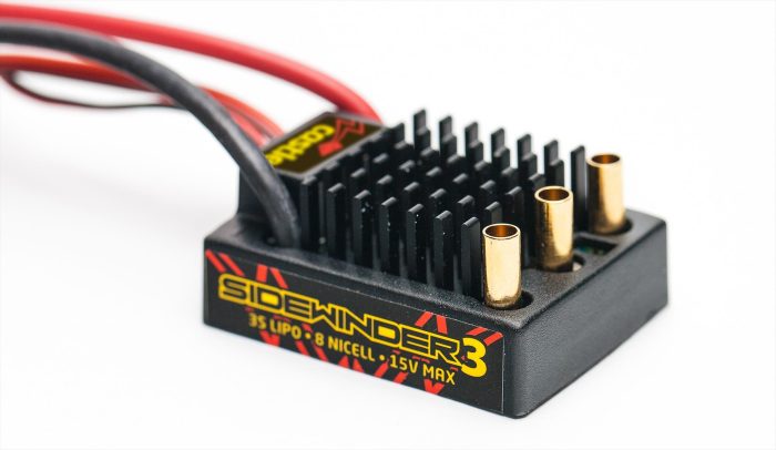 Sv3 Sidewinder Waterproof 1:10th 12V Sport Car ESC - Image 1
