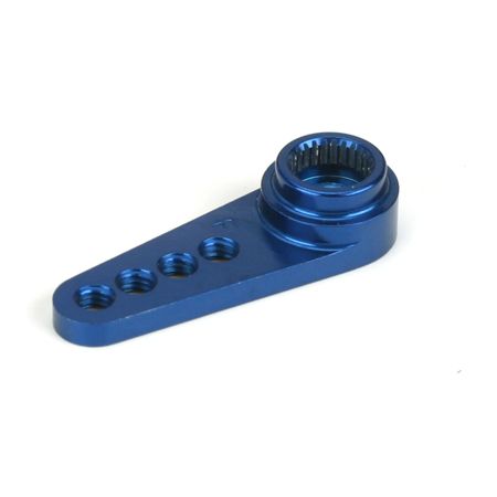 1/2 Machined Aluminum Servo Arm: Fut Blue 1/2 Machined Aluminum Servo Arm: Fut Blue - Image 1