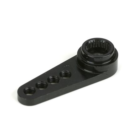 1/2 Machined Aluminum Servo Arm: Fut Black 1/2 Machined Aluminum Servo Arm: Fut Black - Image 1