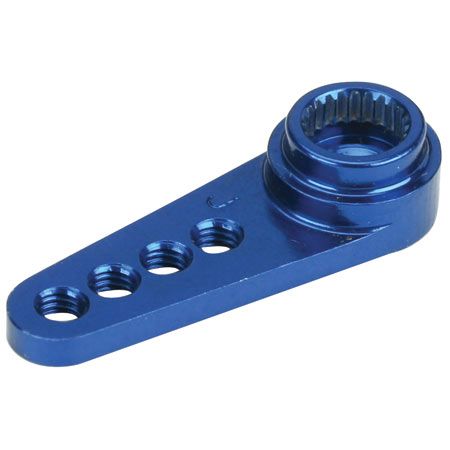 1/2 Machined Aluminum Servo Arm:SPK/J/A/KO Blue 1/2 Machined Aluminum Servo Arm:SPK/J/A/KO Blue - Image 1
