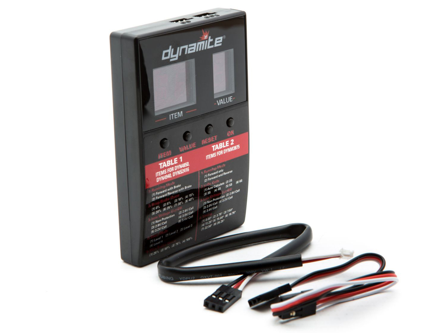 Dynamite LED Program Card Dynamite LED Program Card - Image 1