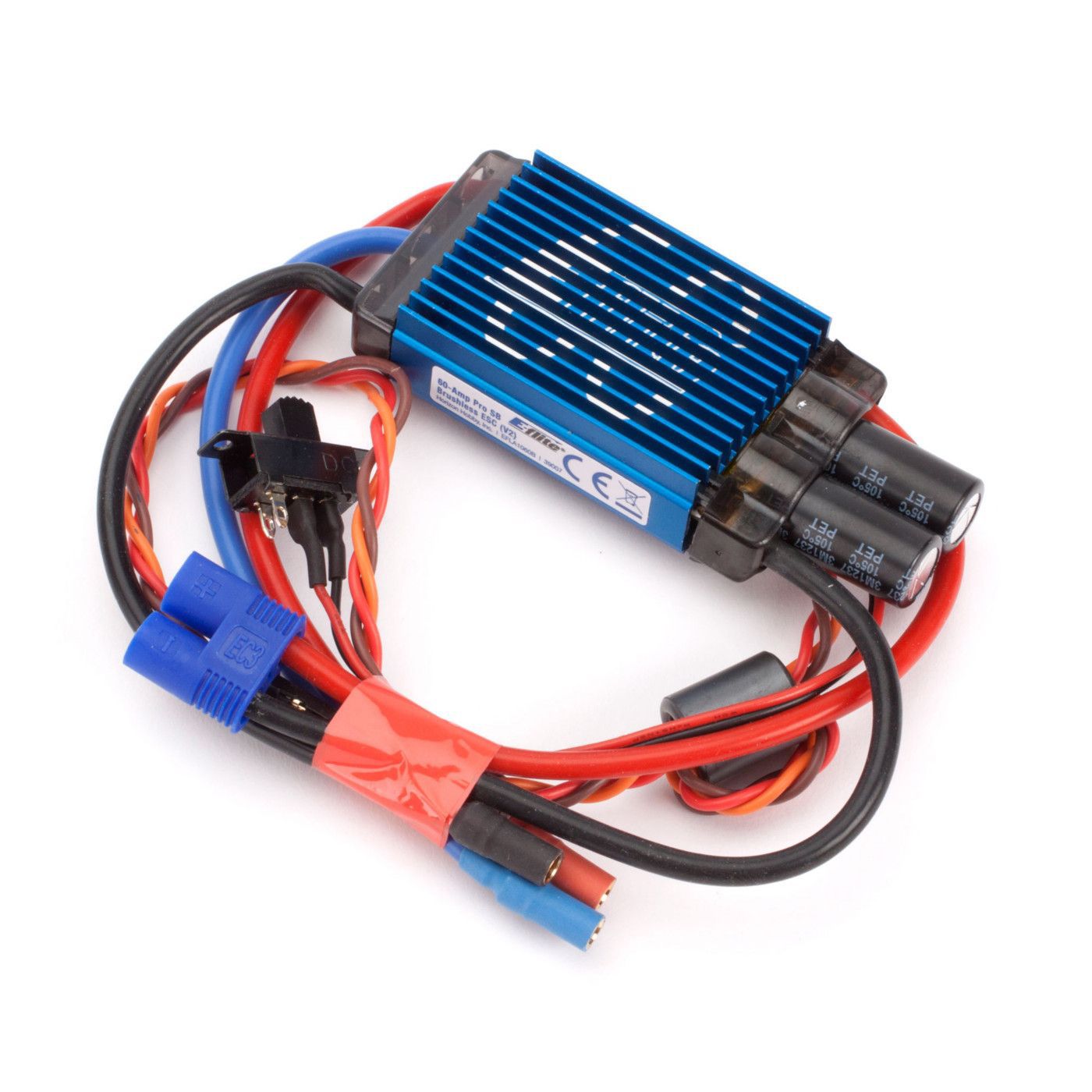 60-Amp Pro Switch-Mode BEC Brushless ESC (V2) 60-Amp Pro Switch-Mode BEC Brushless ESC (V2) - Image 1