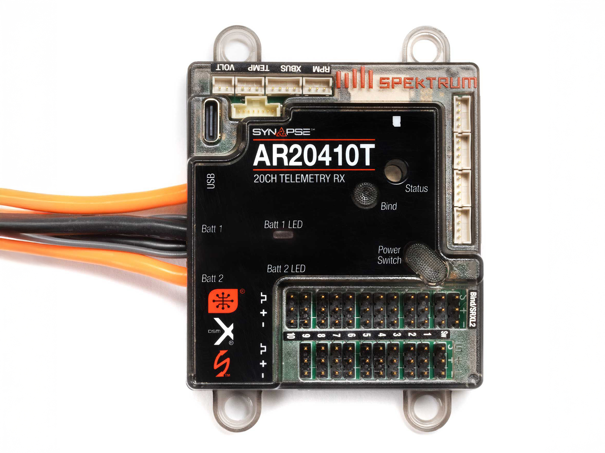 AR20410T 20-Channel PowerSafe Telemetry Receiver AR20410T 20-Channel PowerSafe Telemetry Receiver - Image 1