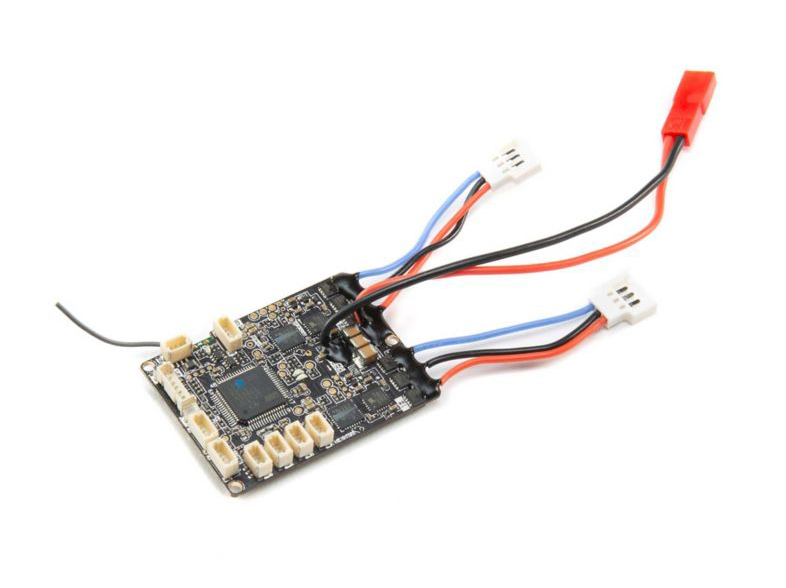DSMX 6-Channel Receiver w/ AS3X DSMX 6-Channel Receiver w/ AS3X, SAFE Dual BL ESC - Image 1