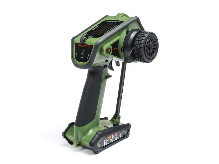 DX6 Rugged 6-Channel DSMR Transmitter Only, Green - Image 1