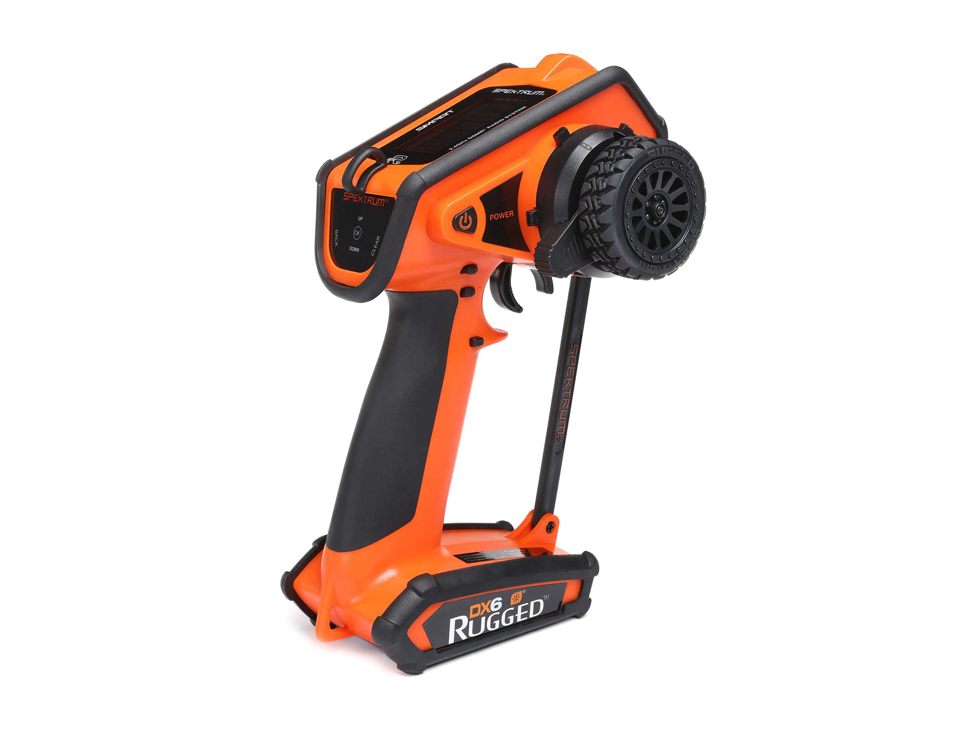 DX6 Rugged 6-Channel DSMR Transmitter Only DX6 Rugged 6-Channel DSMR Transmitter Only, Orange - Image 1