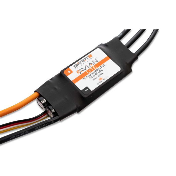 Avian 70-Amp Smart Lite Brushless ESC, 3S-6S: IC3 Ver. E - Image 1