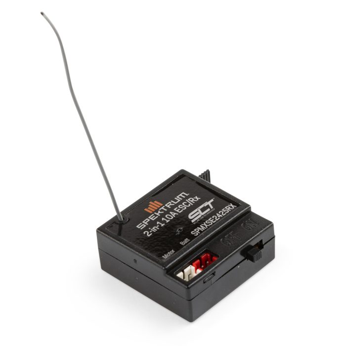 10 Amp Brushed 2-in-1 ESC / SLT Receiver Combo - Image 1