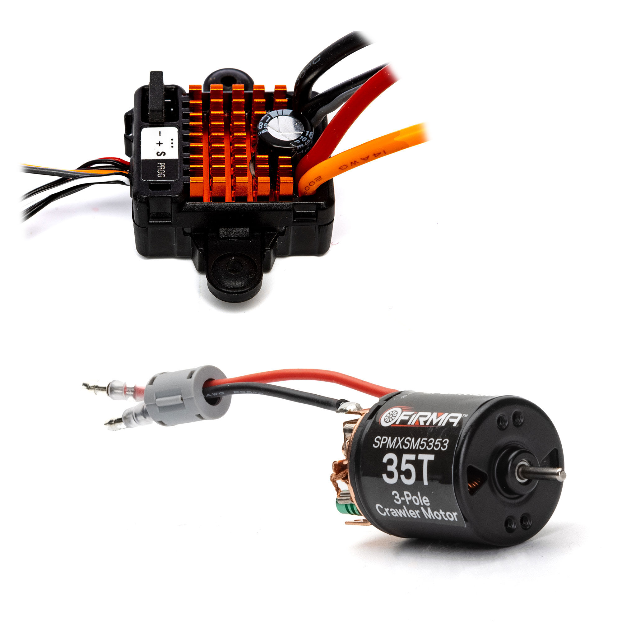 FIRMA 70A BR Smart ESC/35T Brushed Motor Combo FIRMA 70A BR Smart ESC/35T Brushed Motor Combo - Image 1