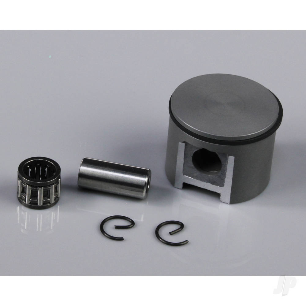 Piston and Accessories including C-Clips / Rings / Gudgeon Bearing and Pin (fits 10cc SE) image_JP-RCGF10-04