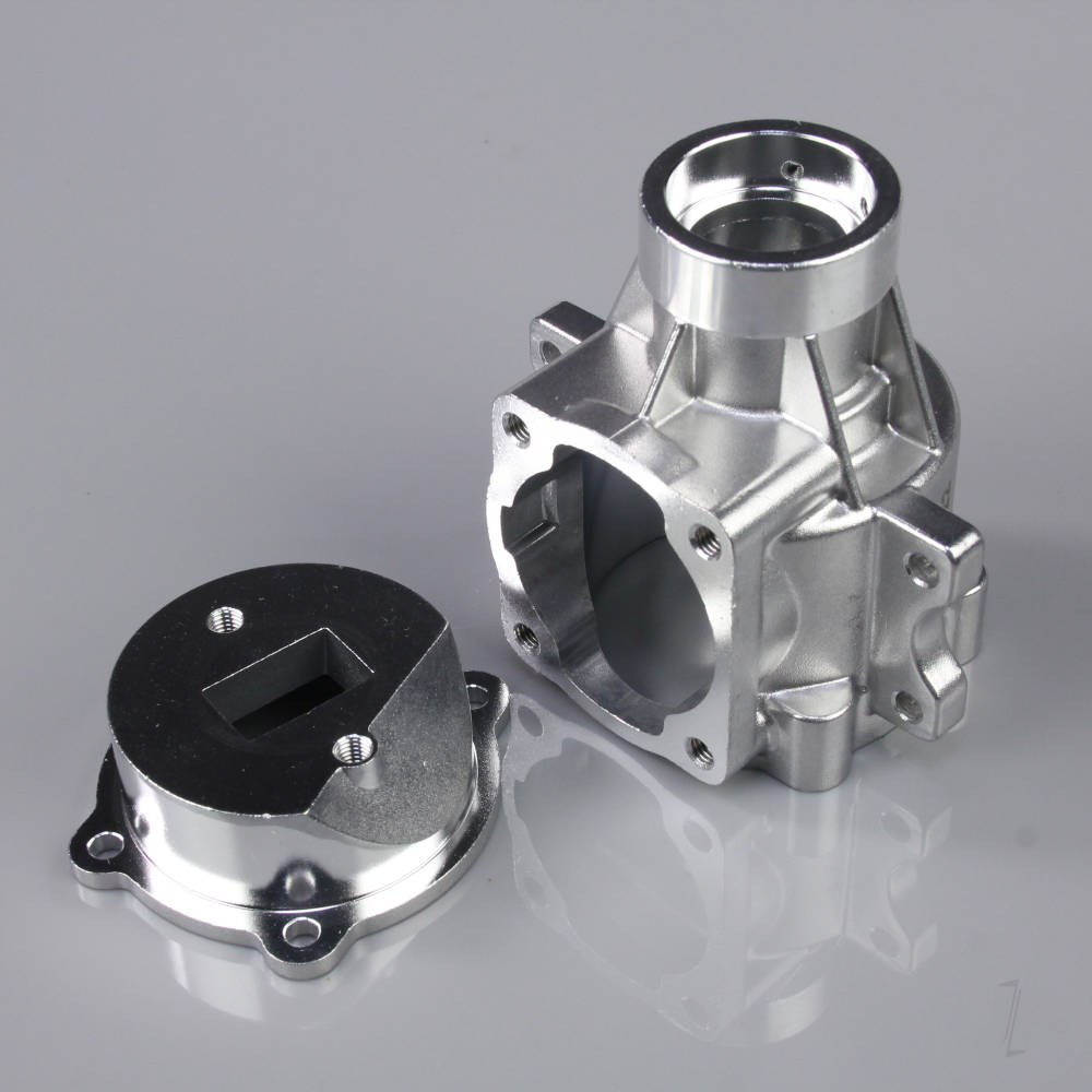 Crankcase Lower and Backplate (fits 26cc SE) image_JP-RCGF26-03