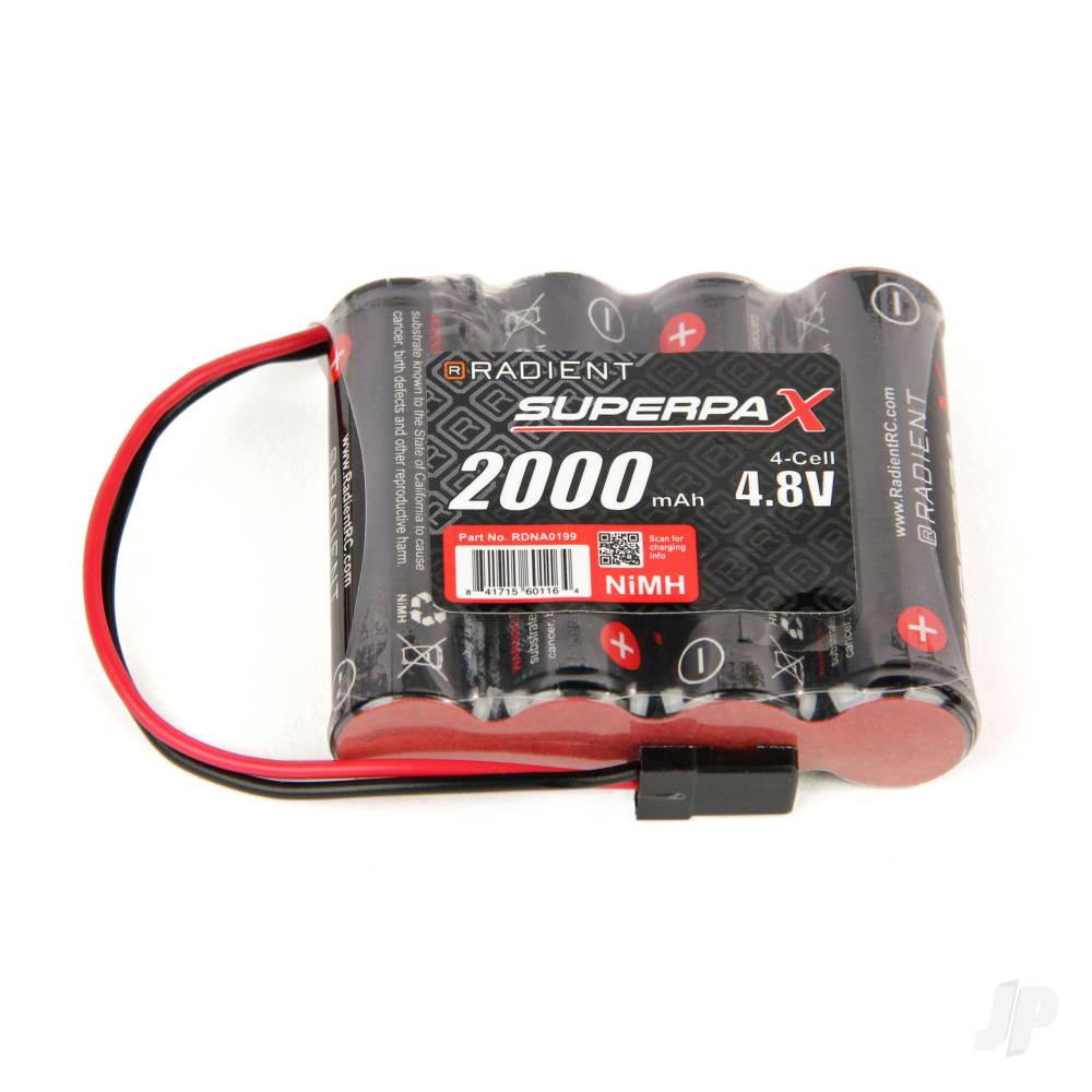 NiMH 4.8V 2000mAh AA SBS-Flat image_JP-RDNA0199
