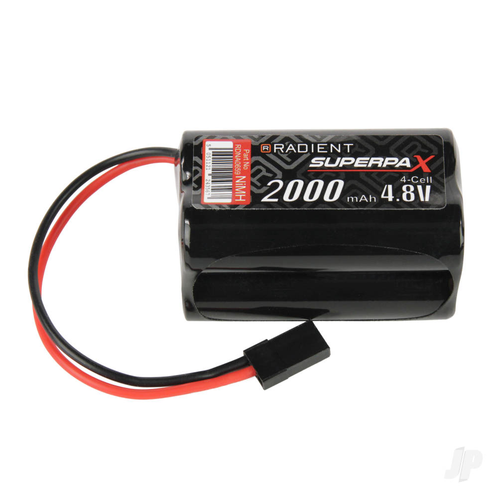 NiMH 4.8V 2000mAh AA Square image_JP-RDNA0659