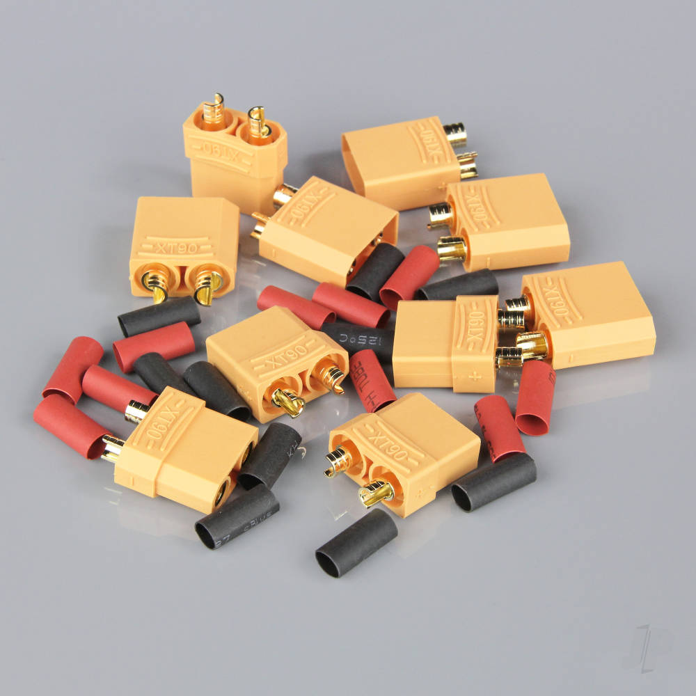 XT90 Pairs including Heat Shrink (5 pcs) image_JP-RDNAC010034