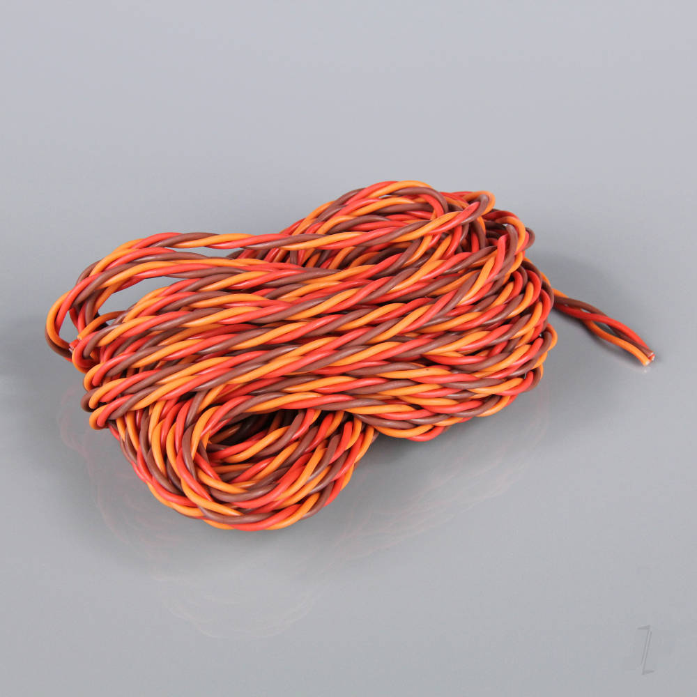 JR HD Twisted Servo Cable (without Connector) 10m image_JP-RDNAC010250