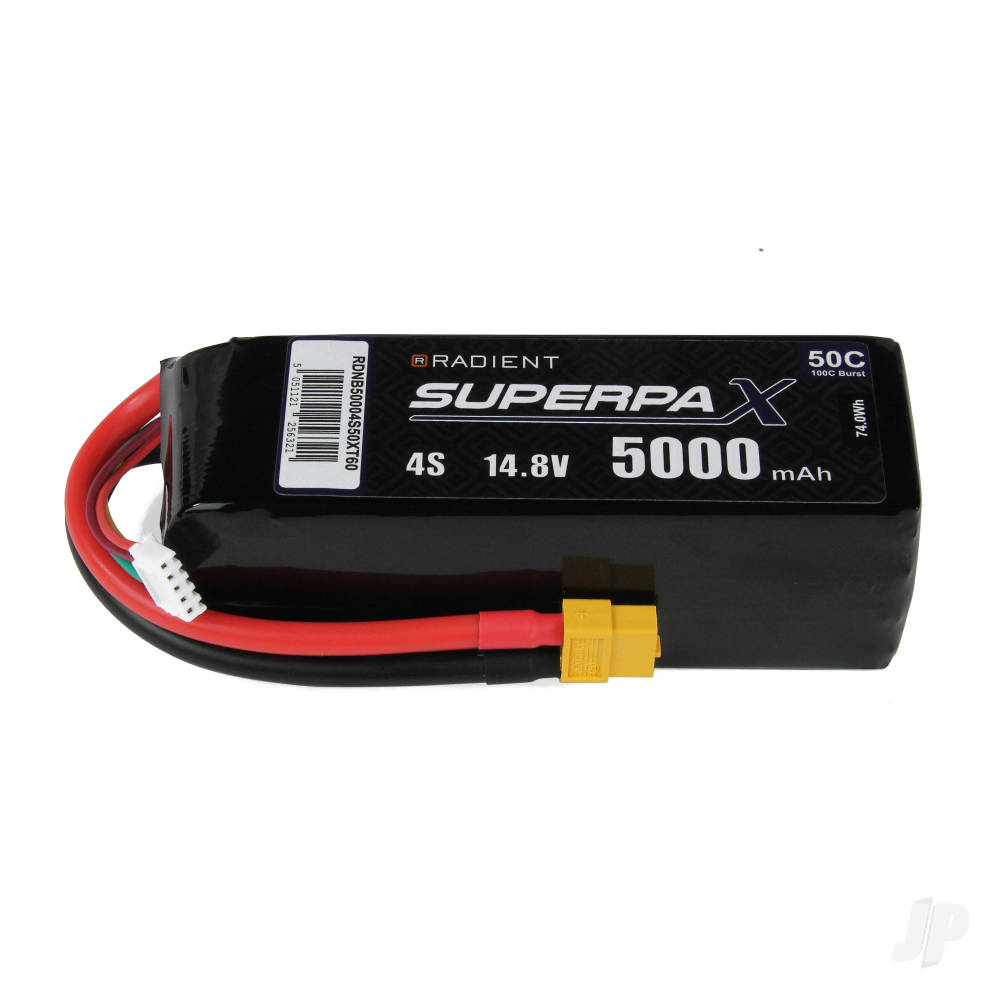 LiPo 4S 5000mAh 14.8V 50 XT60 image_JP-RDNB50004S50XT60