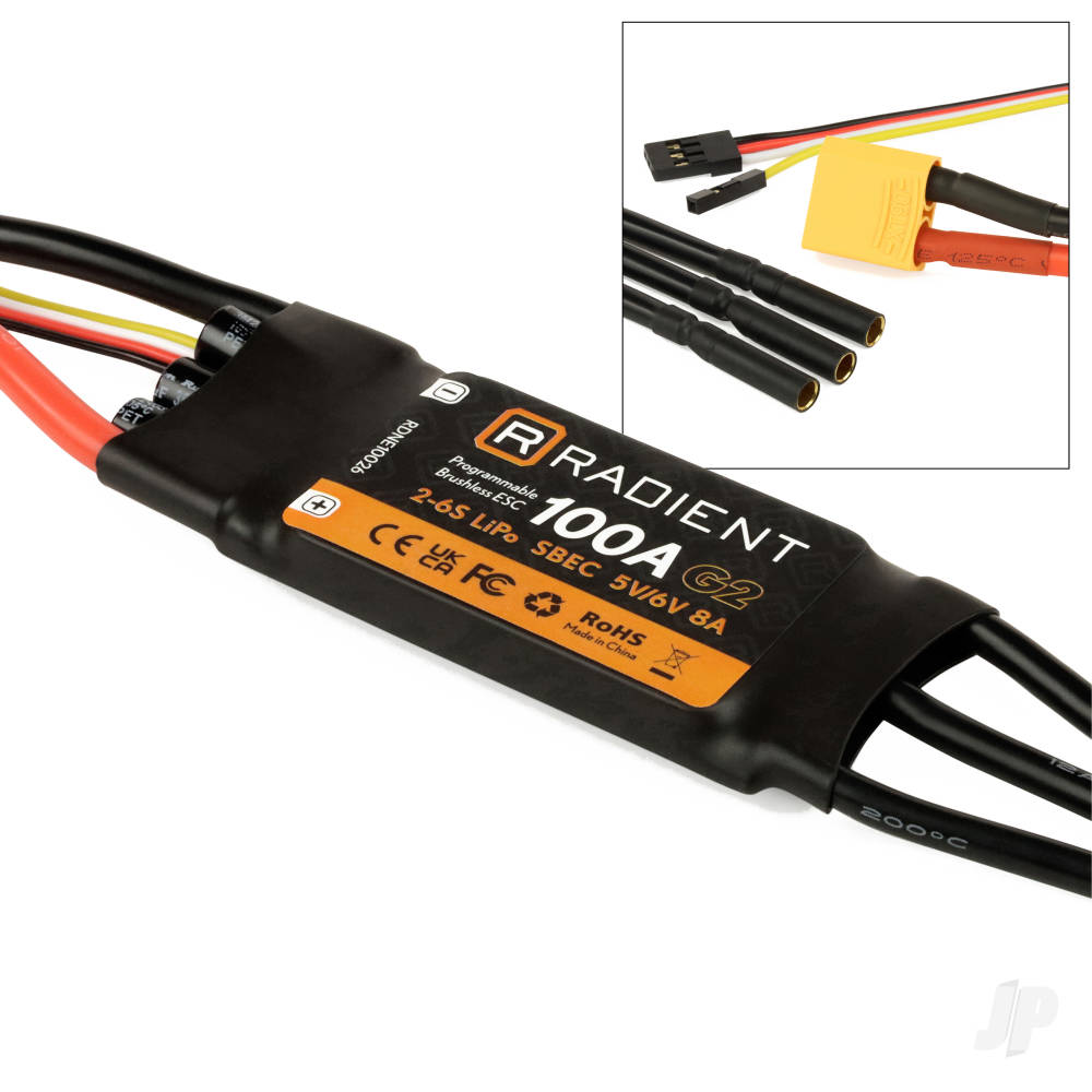 100A G2 ESC / SBEC (2-6 Cell) image_JP-RDNE10026