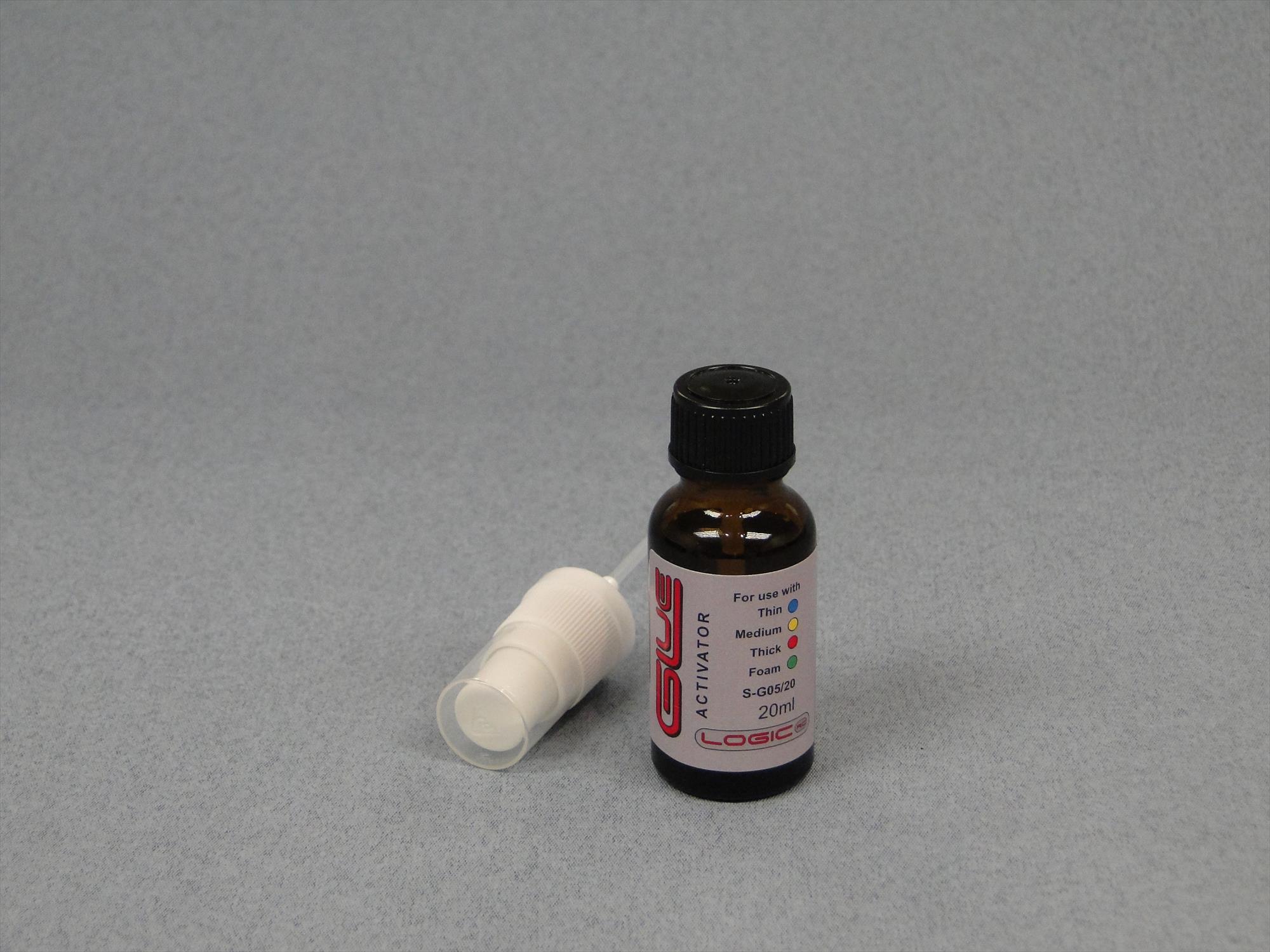 Cyano Activator 20ml Atomizer/Brush Cyano Activator 20ml Atomizer/Brush - Image 1