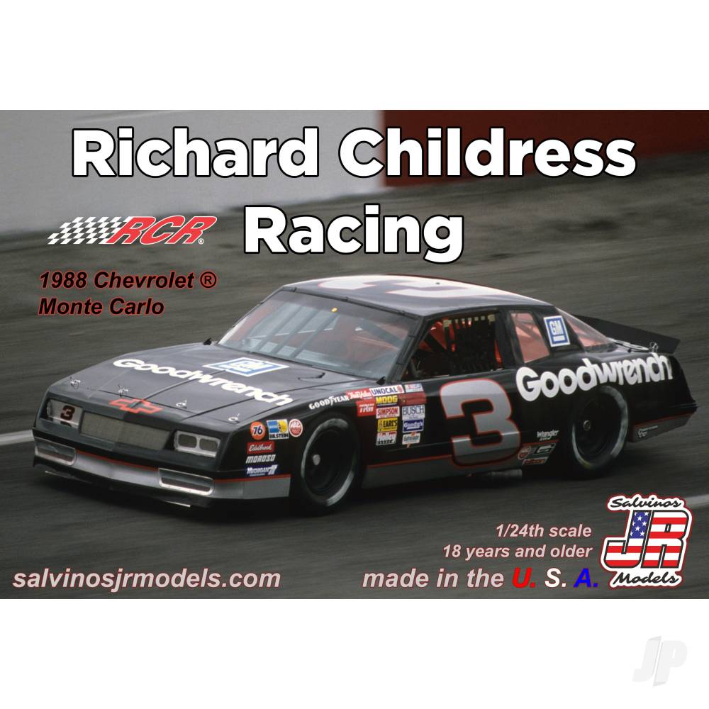 1:24 Richard Childress Racing 1988 Chevrolet Monte Carlo #3 image_JP-SALRCMC1988P