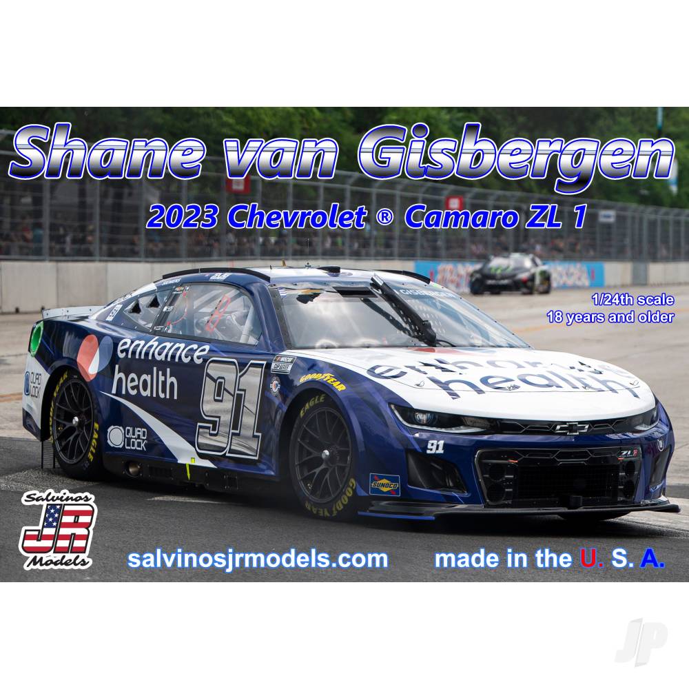 1:24 Trackhouse Racing 2023 Shane Van Gisbergen Camaro image_JP-SALTHC2023SVG
