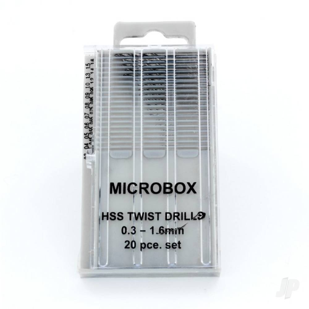 Microbox Drill Set 0.3-1.6mm (20) (PDR4001) image_JP-SHSPDR4001