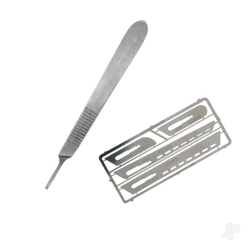 Saw Set No.1 + Scalpel Handle No3 (Pkn0008/K) image_JP-SHSPKN0008-K