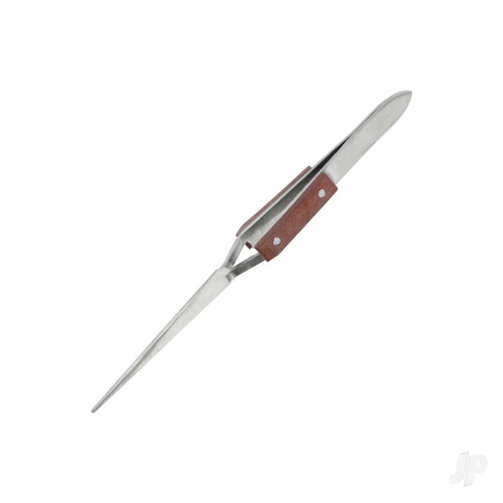 Reverse Action Tweezers Straight Tip/Fibre Grip (160mm) (PTW1127) image_JP-SHSPTW1127