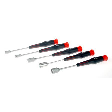 5 pc Standard Nut Driver Assortment 5 pc Standard Nut Driver Assortment - Image 1