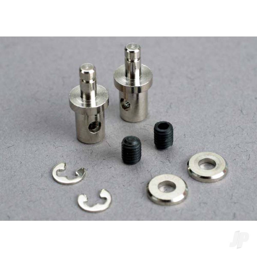 Servo rod connectors (2 pcs) / 3mm Set screws image_JP-TRX1541