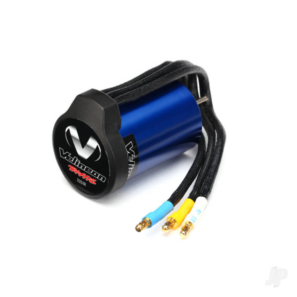 Velineon 3500 Brushless Motor (assembled with 12-gauge wire and gold-plated bullet connectors) image_JP-TRX3351R