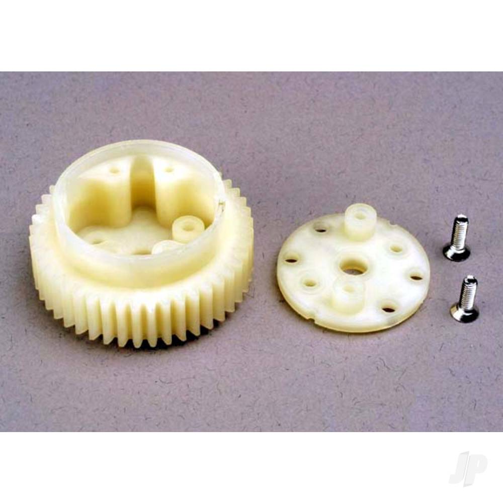 Differential gear (45-tooth) / side cover plate & screws image_JP-TRX4181