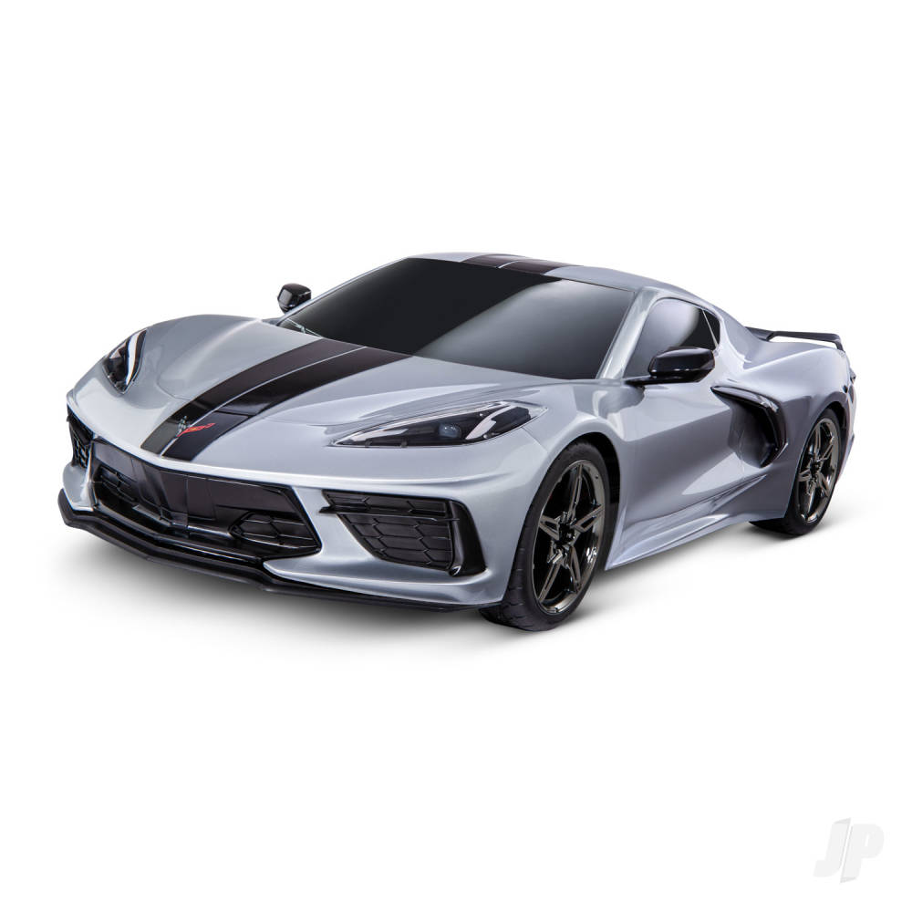 Chevrolet Corvette Stingray 1:10 AWD Supercar image_JP-TRX93054-4-SLVR
