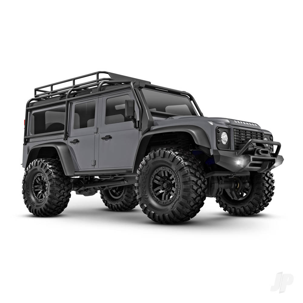 TRX-4M Land Rover Defender 1:18 4WD Electric Trail Crawler image_JP-TRX97054-1-SLVR