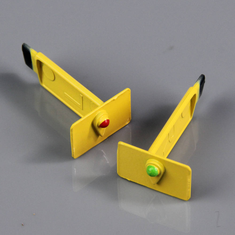 Rear Stabiliser Yellow (2pcs) (for BO-105) image_JP-TWST4001107