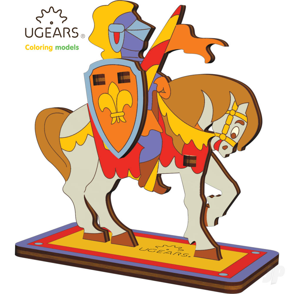 3D Colouring Model Knight image_JP-UGR10009