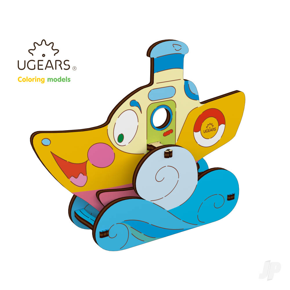 3D Colouring Model Steamboat image_JP-UGR20003