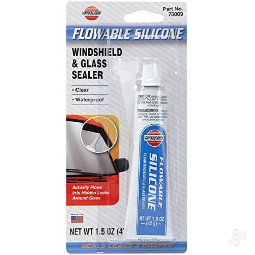 1.5oz Windshield & Glass Sealer Flowable Silicone (Tube image_JP-VER75009