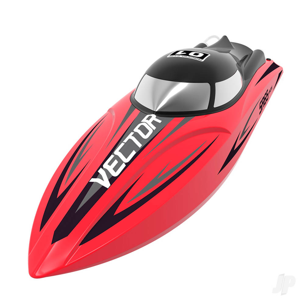 Vector SR65 Brushed RTR Racing Boat (Red) image_JP-VOL79205BR
