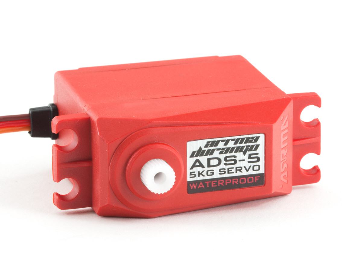 ADS-5 V2 4.5kg Waterproof Servo Red ADS-5 V2 4.5kg Waterproof Servo Red - Image 1