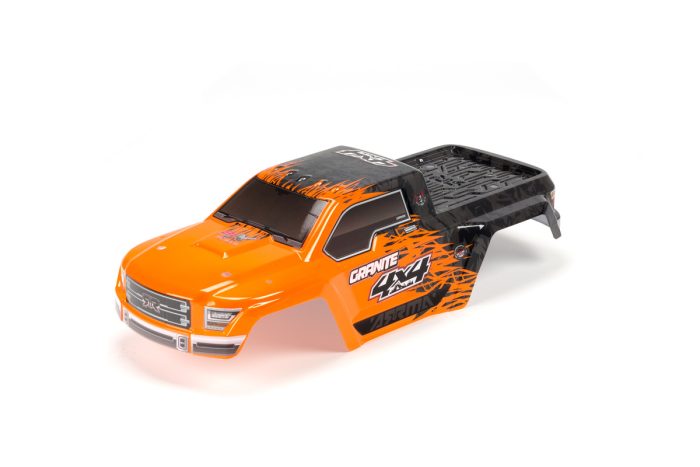 Body Painted/Decal Orange GRANITE 4x4 BLX - Image 1