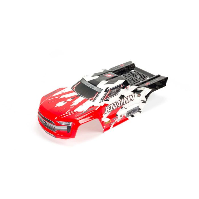 Kraton 4x4 BLX Painted Decaled Body Red - Image 1