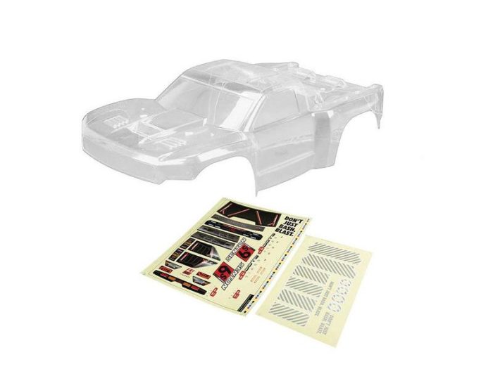 SENTON 6S BLX Clear Body w/Decals - Image 1