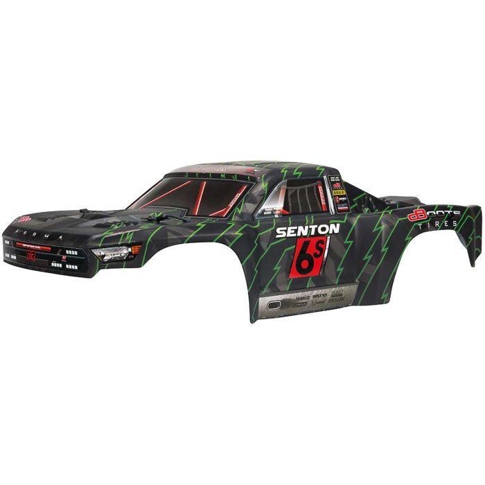 SENTON 6S BLX Painted Body Black/Green - Image 1